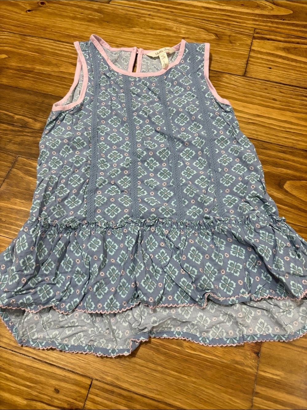 Matilda Jane Size 10 Girls Sleeveless Top